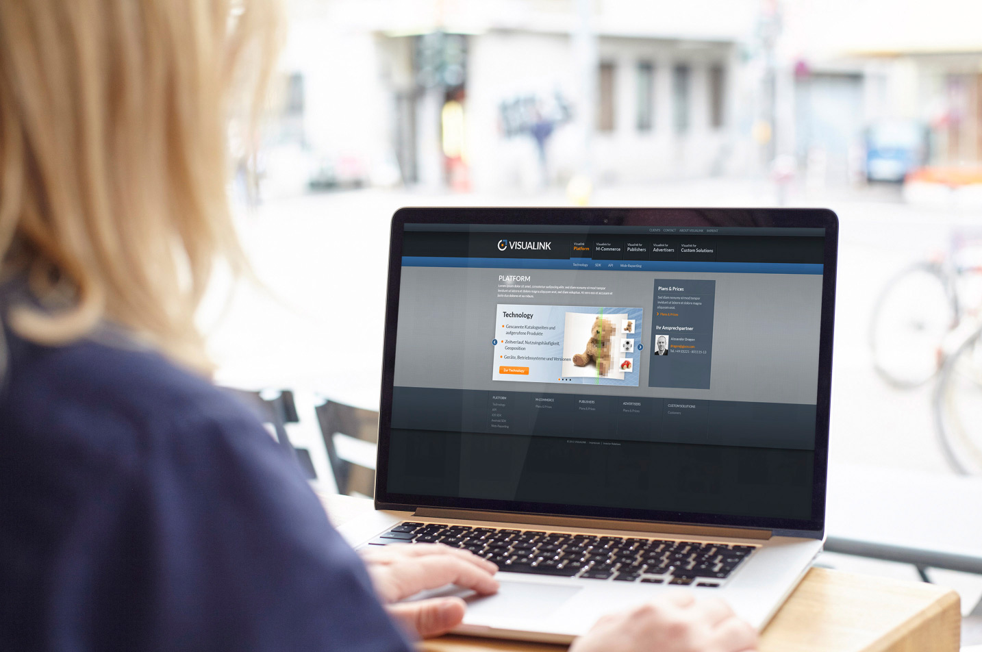 Plattform mit Bilderkennung